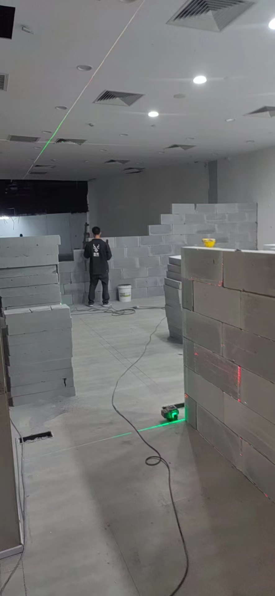 办公楼轻质砖隔墙参考